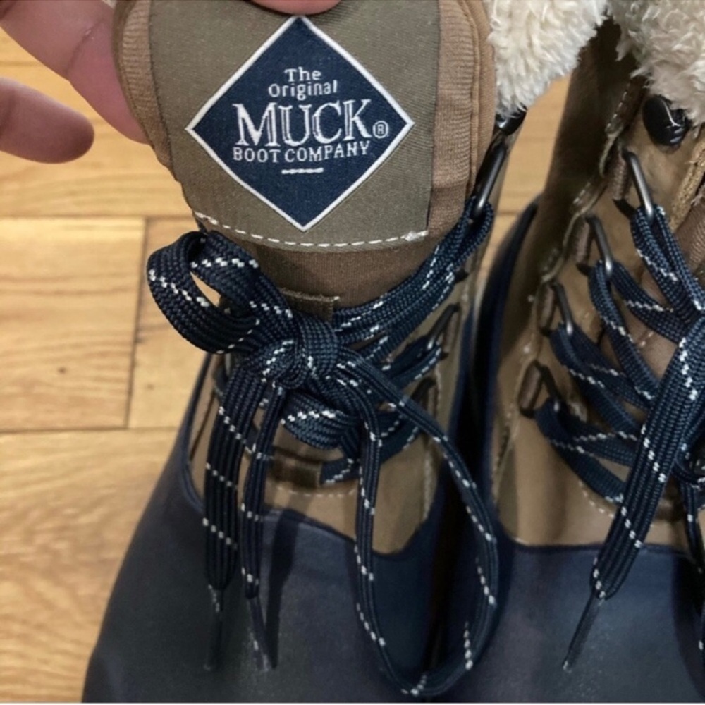 The Original Muck Boot Company Arctic Apres Lace Mid Size 5 - Picture 8 of 11